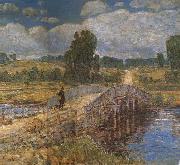 Childe Hassam Bridge at Old Lyme oil painting on canvas